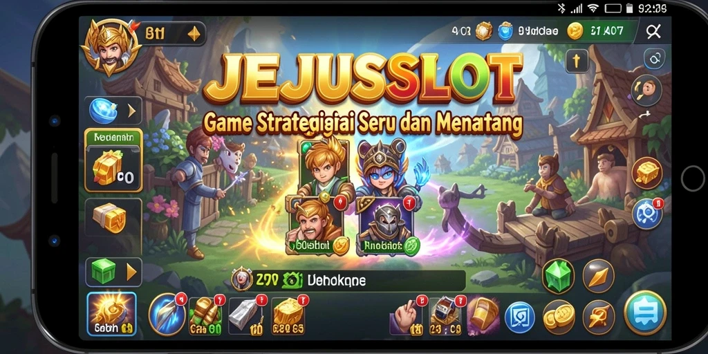 Tangkapan layar gameplay yang mengasyikkan dari JEJUSLOT.