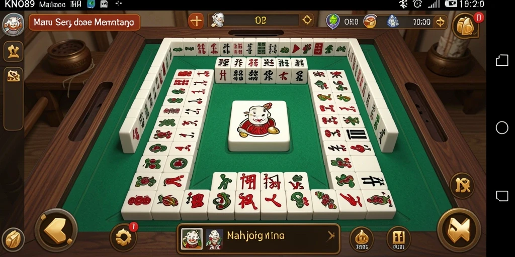 Tampilan gameplay <strong>KNO89</strong> yang menarik dan penuh tantangan Mahjong.