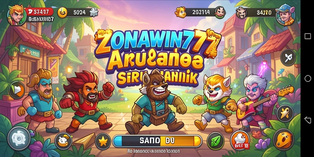 Gameplay seru ZONAWIN777 dengan rintangan yang menantang.